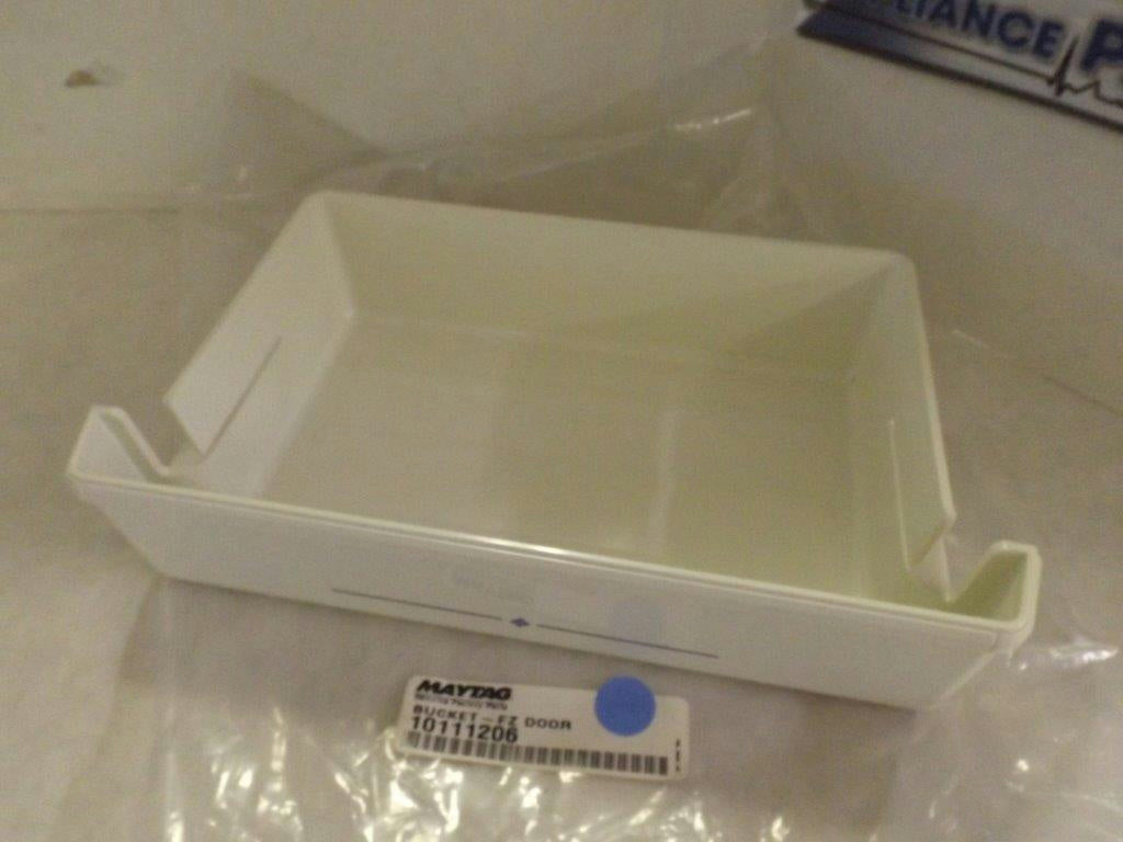 MAYTAG WHIRLPOOL REFRIGERATOR 10111206 FRZ DOOR BUCKET NEW MAYTAG WHIRLPOOL REFRIGERATOR 10111206 FRZ DOOR BUCKET NEW